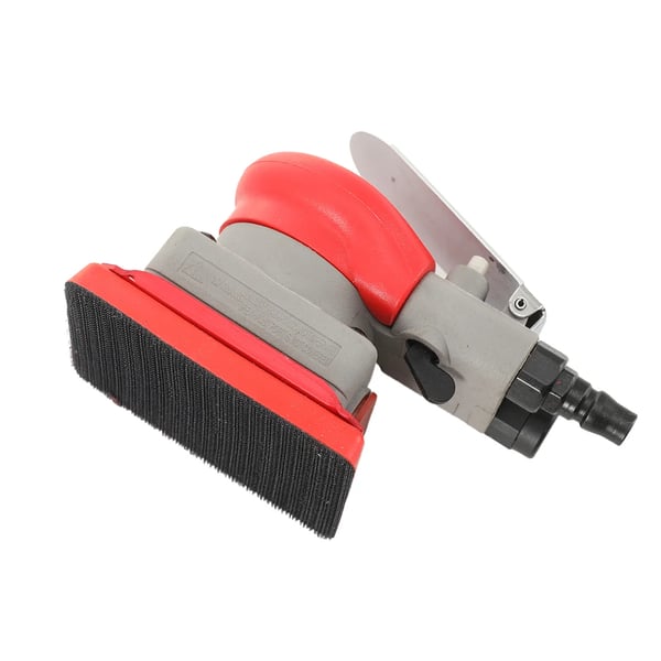 Pneumatisk Sliber med Holdbar Metal- og Plastkonstruktion, 75 x 100 mm Dimensioner, Kompatibel med Firkantet Slibepapir, 0,6 - 0,8 MPa Driftstryk, 10.000 RPM Maksimal Hastighed