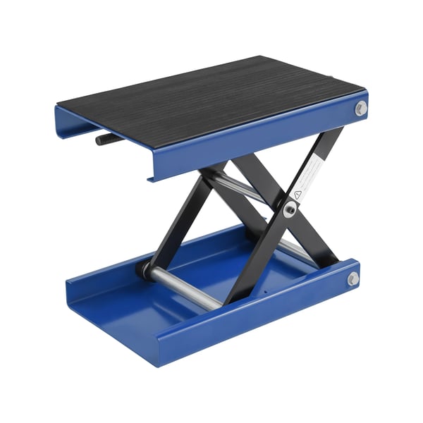 Motorcykellyftbord, Lastkapacitet 500kg, Justerbar Höjd 9.3-35cm, Plattformstorlek 37*23cm, Bruttovikt 12.3kg, Nettovikt 11.69kg