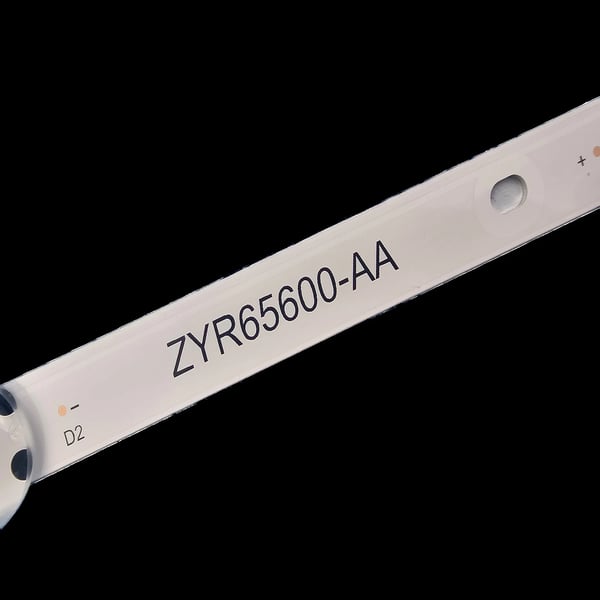 LED Strips, 710 mm Længde, 7 LED Perler pr. Strip, 3V Spænding, Kompatibel med Modeller 65GUB8862, 65GUB8865