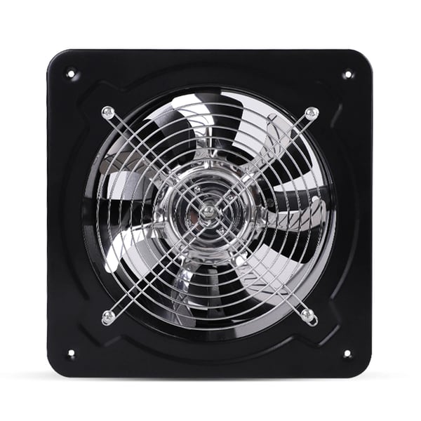 Afbudsventilator, 80W Effekt, 850 m³/t Luftstrøm, 60dB Støjniveau, 2800 RPM Hastighed, 25x25x15 cm Dimensioner