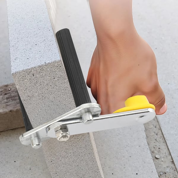 Paneelikantaja, Metalli- ja Kumirakenne, 15 cm Kahvan Pituus, Ergonominen Liukumaton Kahva, Monipuolinen Eri Levymateriaaleille, Helppo Käyttää