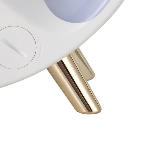 Skrivebordslampe, Trådløs Opladning, Bluetooth Musik Synkronisering,Elfenben