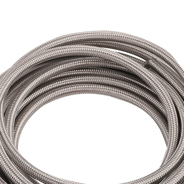 Brændstofslange, 6M længde, 1000 PSI arbejdstryk, 5000 PSI brudtryk, 8,13 mm indvendig diameter, AN-6 fittingskompatibilitet