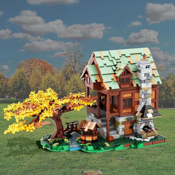 Samlingsmodel, Kreativ Bygning, Færdighedsudvikling,2729PCS