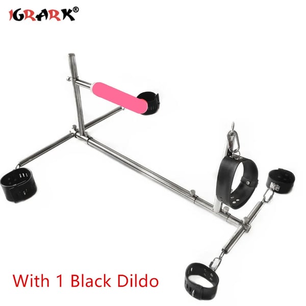 BDSM Bondage Sæt, Justerbare Fængsler, Holdbare Materialer,Opgradering-1 Dildo