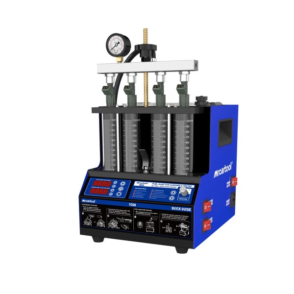 Brændstofindsprøjtningsrensemaskine, AC 110V ± 10% eller AC 220V ± 10%, 50Hz frekvens, kompatibel med 4-cylindrede benzinbiler