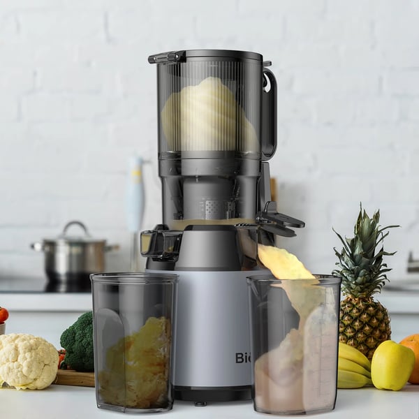 Mastikator Juicer, 130mm Indføringsrør, Høj Saftudbytte,SJ-023, 220-240V, EU
