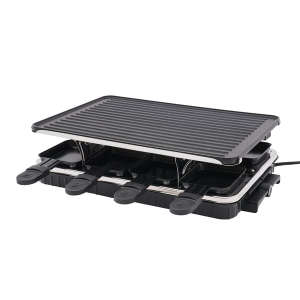 Elektrisk Grill, Non-Stick Belægning, Borddesign,Sort