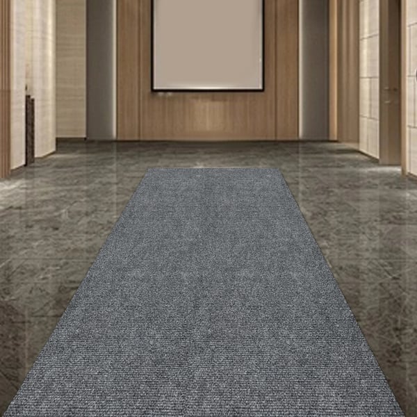 Gulvmåtte, 3m x 1,2m, 5mm Tykkelse, Vandabsorberende, Firkantet Form, Stribet Mønster
