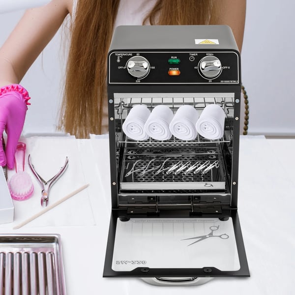 Sterilisator, Højtemperaturbestandigt Metal, Spænding 220V-240V, Frekvens 50Hz, Effekt 600W, Egnet til Saks og Glasflasker