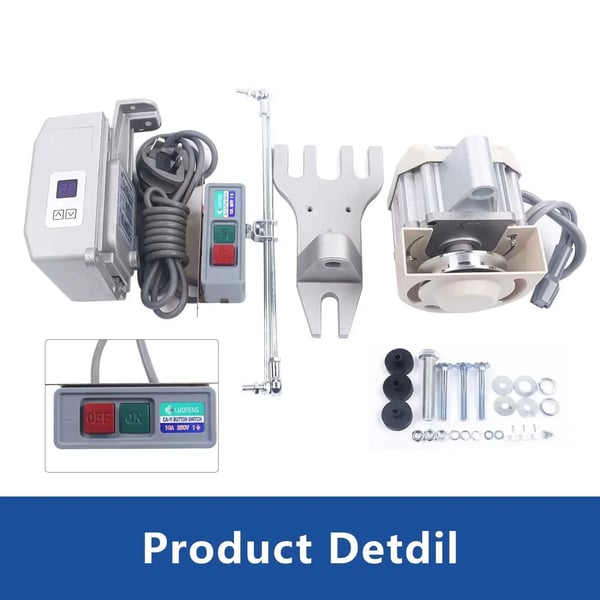 Borstrlös DC-motor, 550W effekt, 220V spänning, maximal hastighet 4500 RPM, minimal hastighet 500 RPM, vikt 0,38 kg