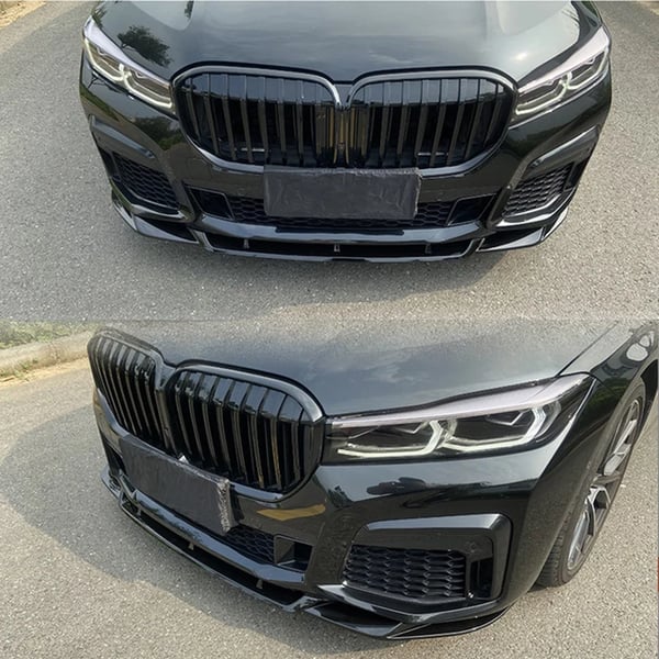 Front Lip Spoiler, Forbedret Aerodynamik, Nem Installation,Kulfiberlook