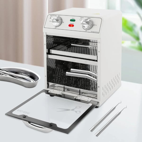 Højtemperatursterilisator, 600W effekt, 2 niveauer, 8L kapacitet,HVID