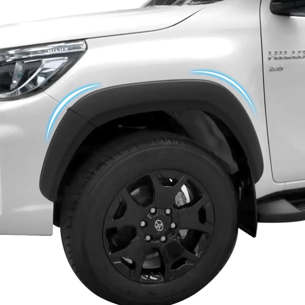 Fender Flares, Suojaa Pyöräkaaria, Helppo Asennus,lokasuojat