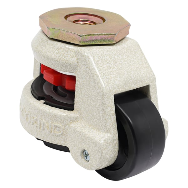 Niveaueringsmaskinehjul, Heavy Duty, Justerbart Design,HVID