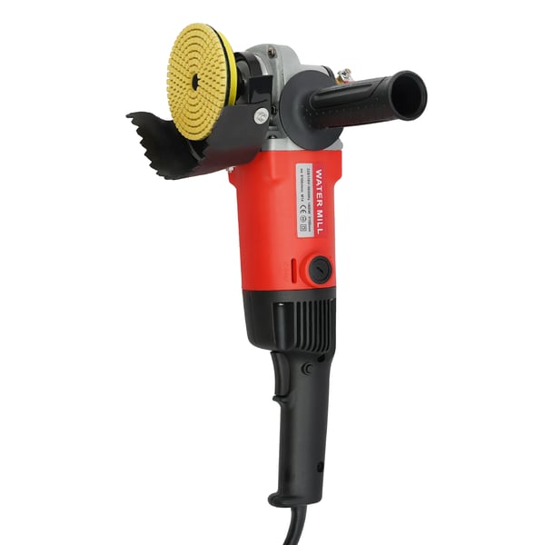 Stenpolerer, 1400W Motor, 6 Justerbare Hastigheder,Rød