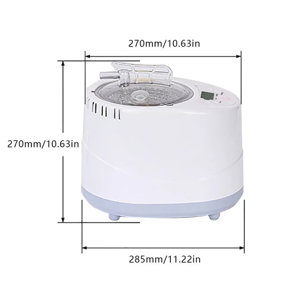 Saunaånggenerator, 3L kapacitet, 1000W effekt, 220V spänning, 10-15 minuters uppvärmningstid, fjärrkontroll