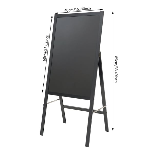 LED Meddelelsestavle, 15,75 x 23,62 tommer Skriveflade, 7 Lysfarver