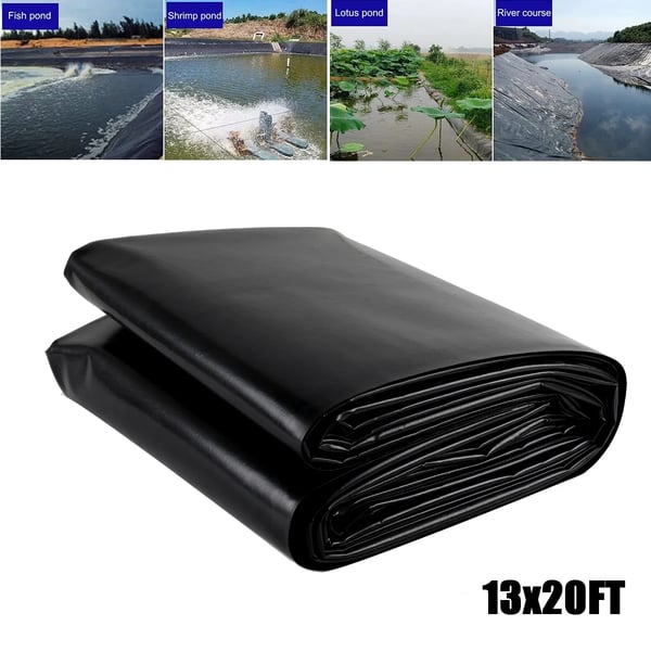 Damfolie, LLDPE materiale, 4m x 6,1m dimensioner, 20 MIL tykkelse, 10-50 års levetid, 9,8 kg vægt