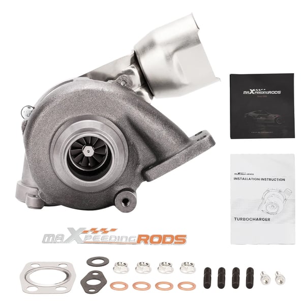Turbocharger, Ingeniørmetal, 26 cm Længde, 25 cm Bredde, 23 cm Højde, 6 kg Vægt