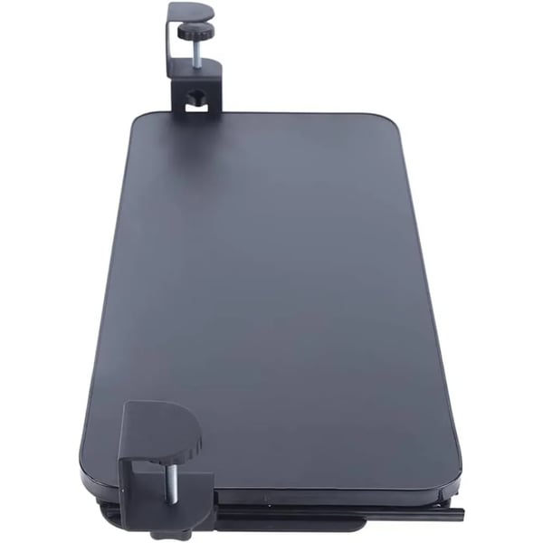 Tastaturbakke, Ergonomisk Design, 20 kg Belastningsevne,20 tommer, sort