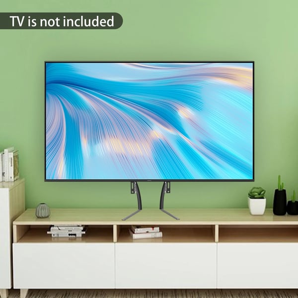 TV-teline, maksimi kuormitus 35kg, sopii 32-70 tuuman televisioille, korkeussäädettävä, kylmävalssattu teräs, mitat 69,5*35cm