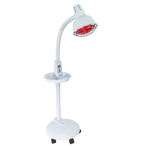 Infrarød Terapi Lampe, Justerbar Temperatur, Bekvem Mobilitet,Rød