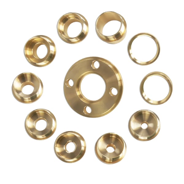 Træbearbejdningsfræser Bushing Guide, 11 Stykker, 10-30mm Kompatibilitet