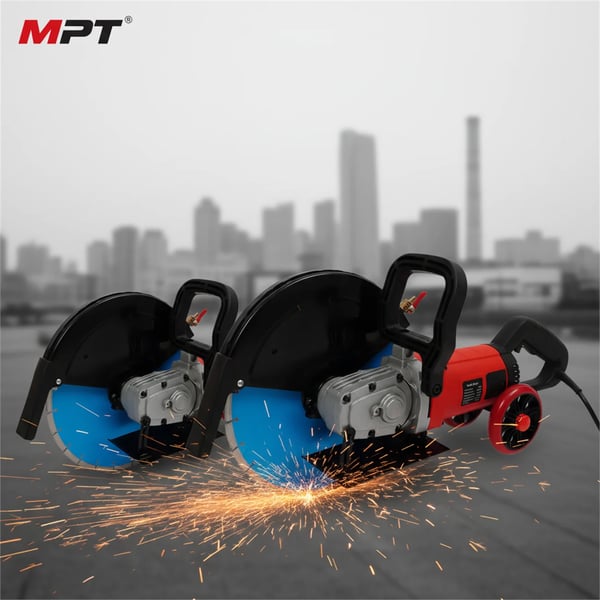 Groove Maskine, 3500W Motor, Maksimal Skæredybde 135mm,Blå