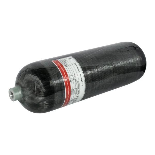 TUXING Højtryks Scuba Cylinder, 6.8L Kapacitet, Holdbar Kulfiber,6,8 L