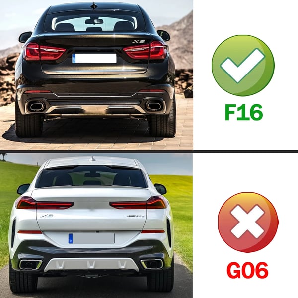 Bagagerums Spoiler, M4 Stil, Nem Installation,glansende sort