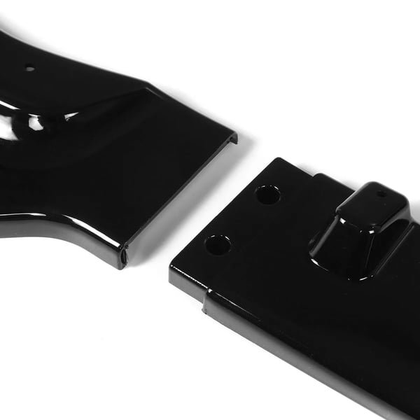 BMW 3 Series F30 F35 Front Bumper Lip Spoiler, Glansfuld Sort Finish, Nem at Installere, Beskytter Originale Bumper