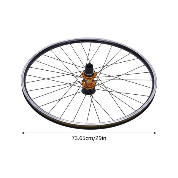 Mountain Bike Hjul Sæt, Aluminiumlegering, Dobbelt Skivebremse,sort
