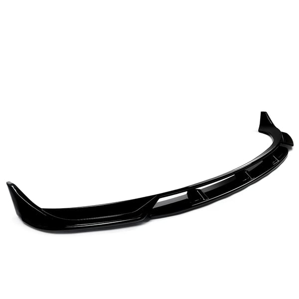 Front Bumper Lip Spoiler Splitter, Nem Installation, Aggressiv Stil Opgradering,glans sort