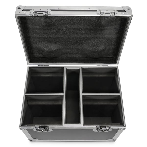 Flightcase, Holdbar Læderkonstruktion, Indbyggede Hjul,1 pc flyvning, EU -stik