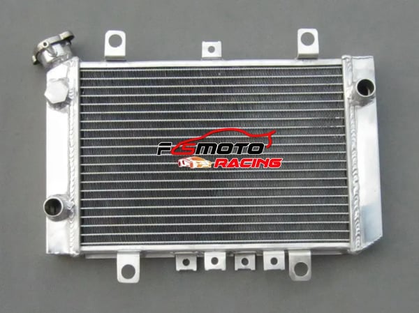 Aluminiumkøler, Passer til Kawasaki KVF400 A/B/C/D, Inkluderer ventilatormonteringssæt,Radiator og blæser