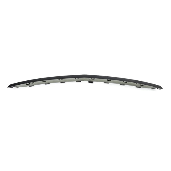 Front Bumper Trim, Holdbart ABS Plast, Nem Clip-On Installation,Glans Sort