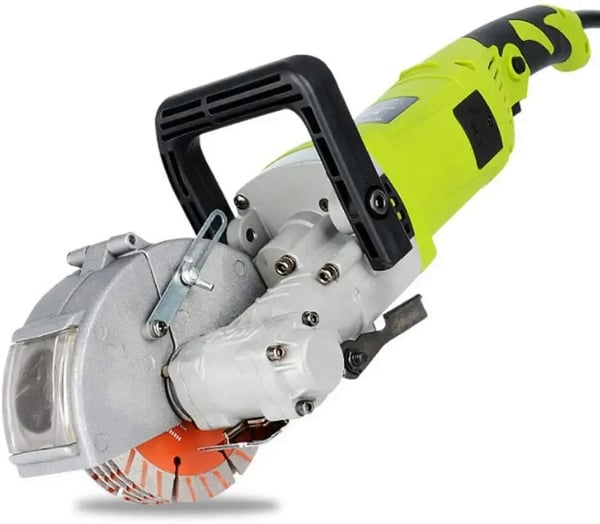 Slotmaskine, Kraftfuld 4000 W Motor, Støvfri Drift,EU, grøn