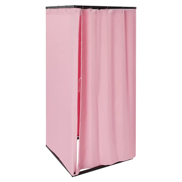 Omklädningsrum, Bärbar Design, Enkel Montering, Rosa