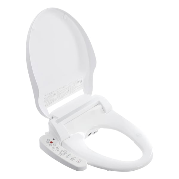 Bidet sæde, temperaturjusterbart, vandtæt design,HVID