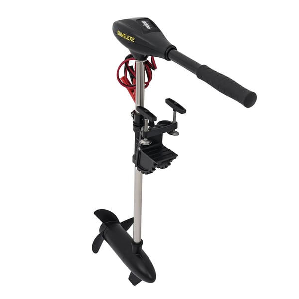 Trolling Motor, 40 lbs Træk, 5 Justerbare Hastigheder,sort