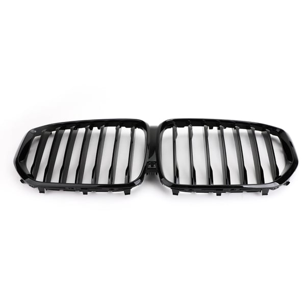 Racing Gitter, Glans Sort Finish, Hurtig Installation, Kompatibel med BMW,G05 GB Enkelt Slat