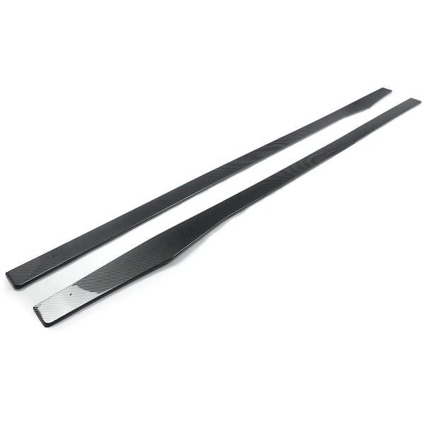 Side Skirts, AMG Styling, Holdbar ABS Konstruktion,Kulfiberlook