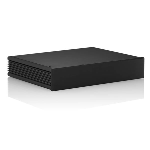 Forstærker, Audio Chassis, 320x248x62mm Dimensioner, 300x237x54mm Indre Rum, 2,5kg Vægt, Aluminiumlegering Materiale, Flere Tilbehør Inkluderet