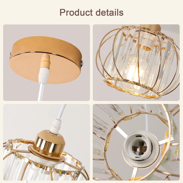 Pendellampa, Modern Design, Lätt Installation,Guld