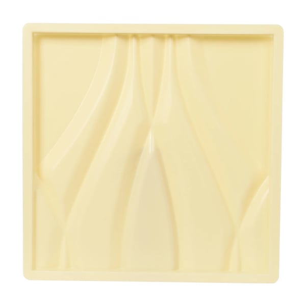 3D Vægform, Moderne Design, Uregelmæssigt Mønster, Firkantet Form,Khaki