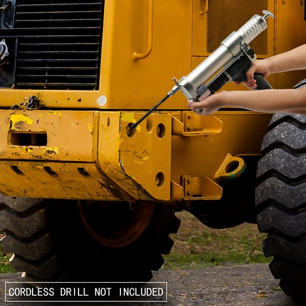 Fettpistoladapter, Högtryck, Lättviktsdesign,GRÅ