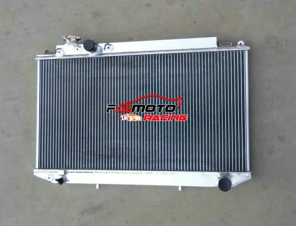 Radiator, 42MM, 2 Rækker, H375mm × B708mm × D40mm Kerne Størrelse, Indgang/Udgange 34mm, Manuel Transmission Kompatibel