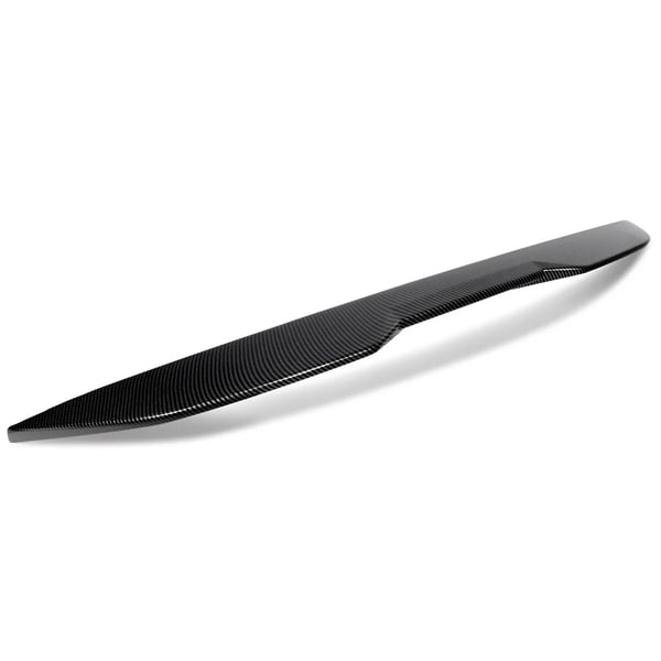 Bakspoiler, Lätt ABS-plast, Enkel installation, kolfiberlook