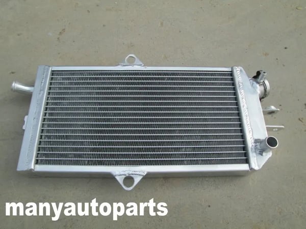 Aluminiumradiator, Øget kølekapacitet, Kraftig design, TIG-svejset konstruktion